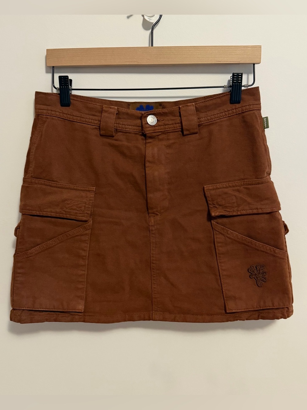 Heaven by Marc Jacobs Size M Brown Cargo Pocket Mini Skirt
